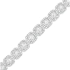 Thumbnail Image 1 of Previously Owned - 5 CT. T.W. Diamond Cushion Frame Bracelet in 10K White Gold