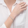 Thumbnail Image 2 of Previously Owned - 5 CT. T.W. Diamond Cushion Frame Bracelet in 10K White Gold