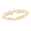 Thumbnail Image 1 of Previously Owned - 1/5 CT. T.W. Diamond Scatter Anniversary Band in 10K Gold