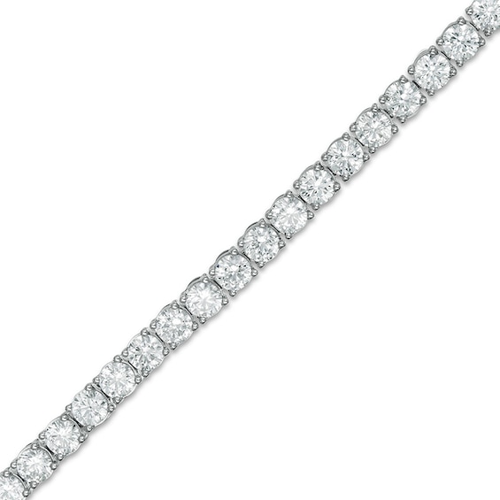 Previously Owned - 5 CT. T.w. Lab-Grown Diamond Tennis Bracelet in 14K White Gold (F/Si2) - 7.25"