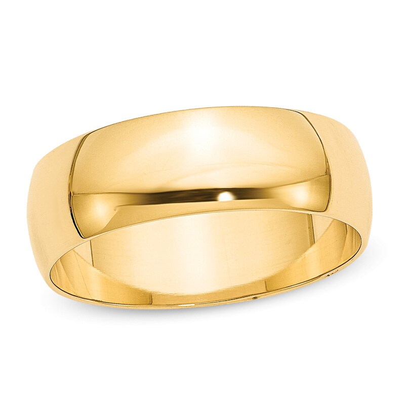 Main Image 1 of Previously Owned - 7.0mm Wedding Band in 14K Gold