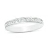Thumbnail Image 1 of Previously Owned - 1/2 CT. T.W. Princess-Cut Diamond Wedding Band in 10K White Gold