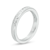 Thumbnail Image 3 of Previously Owned - 1/2 CT. T.W. Princess-Cut Diamond Wedding Band in 10K White Gold