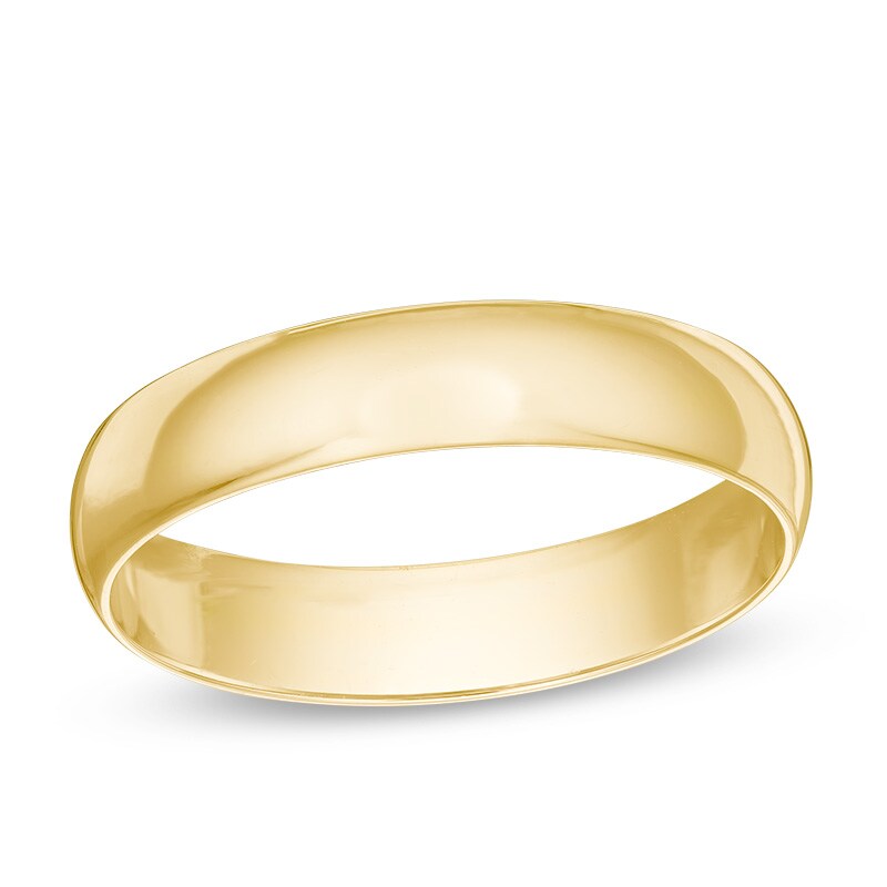 Main Image 1 of Previously Owned - 4.0mm Wedding Band in 14K Gold