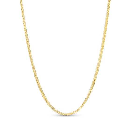 Previously Owned - Made in Italy 020 Gauge Wheat Chain Necklace in 10K Gold - 20"