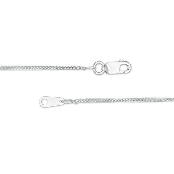 Previously Owned - Made in Italy 020 Gauge Wheat Chain Necklace in 10K White Gold - 20"