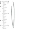 Thumbnail Image 3 of Previously Owned - 1/3 CT. T.W. Diamond Hoop Earrings in 10K White Gold