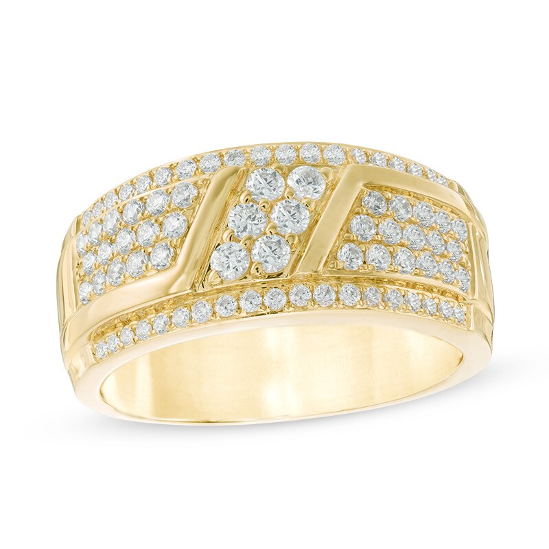 Main Image 1 of Previously Owned - 1 CT. T.W. Diamond Band in 10K Gold