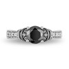 Thumbnail Image 4 of Previously Owned - Enchanted Disney Villains Evil Queen 1-1/2 CT. T.W. Black Diamond Engagement Ring