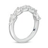Thumbnail Image 3 of Previously Owned - Vera Wang Love Collection 1-1/2 CT. T.W. Pear-Shaped Diamond Band in 14K White Gold (I/SI2)