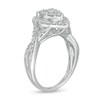 Thumbnail Image 3 of Previously Owned - 1 CT. T.W. Composite Pear Diamond Frame Twist Shank Engagement Ring in 10K White Gold