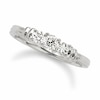 Thumbnail Image 1 of Previously Owned - 1/2 CT. T.W. Diamond Three Stone Ring in Platinum