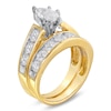 Thumbnail Image 2 of Previously Owned - 3 CT. T.W. Marquise Diamond Bridal Set in 14K Gold with Diamond Accents