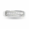 Thumbnail Image 1 of Previously Owned - 1/4 CT. T.W. Diamond Wedding Band in 14K White Gold