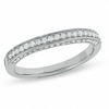 Thumbnail Image 1 of Previously Owned - 1/4 CT. T.W. Diamond Pavé Band in 14K White Gold