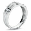 Thumbnail Image 2 of Previously Owned - 1/5 CT. T.W. Diamond Wedding Band in 10K White Gold