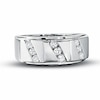Thumbnail Image 1 of Previously Owned - 1/2 CT. T.W. 9-Stone Diamond Wedding Band in 10K White Gold