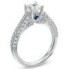 Thumbnail Image 3 of Previously Owned - Vera Wang Love Collection 1-1/2 CT. T.W. Princess-Cut Diamond Engagement Ring in 14K White Gold
