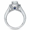 Thumbnail Image 1 of Previously Owned - Vera Wang Love Collection 2 CT. T.W. Diamond Frame Split Shank Engagement Ring in 14K White Gold