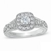 Thumbnail Image 1 of Previously Owned - Vera Wang Love Collection 1 CT. T.W. Diamond Engagement Ring in 14K White Gold