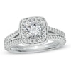 Thumbnail Image 1 of Previously Owned - Vera Wang Love Collection 1-1/3 CT. T.W. Diamond Split Shank Engagement Ring in 14K White Gold