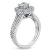 Thumbnail Image 2 of Previously Owned - Vera Wang Love Collection 1-1/3 CT. T.W. Diamond Split Shank Engagement Ring in 14K White Gold