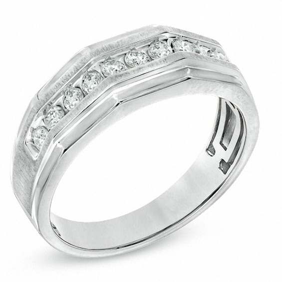 Previously Owned - 1/2 CT. T.w. Diamond Ring in 10K White Gold