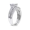 Thumbnail Image 2 of Previously Owned - 1 CT. T.W. Quad Princess-Cut Diamond Bridal Set in 14K White Gold