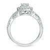 Thumbnail Image 3 of Previously Owned - Celebration Lux® 1 CT. T.W. Princess-Cut Diamond Engagement Ring in 14K White Gold (I/SI2)