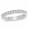 Thumbnail Image 1 of Previously Owned - 1/2 CT. T.W. Diamond Channel-Set Eternity Wedding Band in 14K White Gold