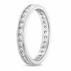 Thumbnail Image 2 of Previously Owned - 1/2 CT. T.W. Diamond Channel-Set Eternity Wedding Band in 14K White Gold