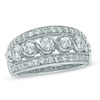 Thumbnail Image 0 of Previously Owned - 1 CT. T.W. Diamond Vintage-Style Seven Stone Ring in 14K White Gold