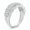 Thumbnail Image 2 of Previously Owned - 1/2 CT. T.W. Diamond Vintage-Style Anniversary Band in 10K White Gold