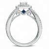 Thumbnail Image 2 of Previously Owned - Vera Wang Love Collection 1-1/2 CT. T.W. Emerald-Cut Diamond Double Frame Ring in 14K White Gold