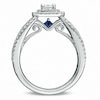 Thumbnail Image 3 of Previously Owned - Vera Wang Love Collection 1-1/2 CT. T.W. Emerald-Cut Diamond Double Frame Ring in 14K White Gold