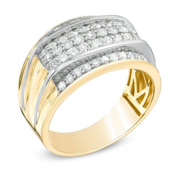 Previously Owned - Men's 1 CT. T.w. Diamond Ring in 10K Gold