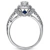 Thumbnail Image 2 of Previously Owned - Vera Wang Love Collection 3/4 CT. T.W. Diamond Frame Engagement Ring in 14K White Gold
