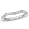 Thumbnail Image 1 of Previously Owned - Vera Wang Love Collection 1/5 CT. T.W. Diamond Contour Wedding Band in 14K White Gold