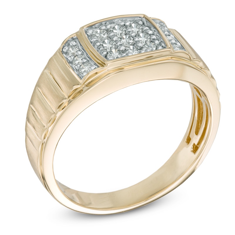 Main Image 2 of Previously Owned - 1/2 CT. T.W. Diamond Ring in 10K Gold