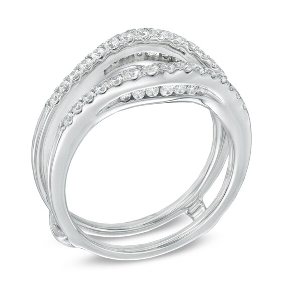 Previously Owned - 1/2 CT. T.w. Diamond Contour Enhancer in 14K White Gold