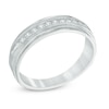 Thumbnail Image 2 of Previously Owned - 1/4 CT. T.W. Diamond Milgrain Anniversary Band in 14K White Gold