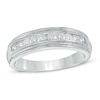 Thumbnail Image 1 of Previously Owned - 1/2 CT. T.W. Diamond Wedding Band in 10K White Gold