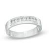 Thumbnail Image 1 of Previously Owned - 1/4 CT. T.W. Diamond Wedding Band in Sterling Silver