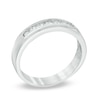 Thumbnail Image 2 of Previously Owned - 1/4 CT. T.W. Diamond Wedding Band in Sterling Silver