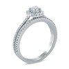 Thumbnail Image 2 of Previously Owned - 5/8 CT. T.W. Diamond Frame Bridal Set in 14K White Gold