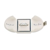 Thumbnail Image 3 of Previously Owned - Ever Us® 1 CT. T.W. Two Stone Diamond Satin Slant Band in 14K White Gold