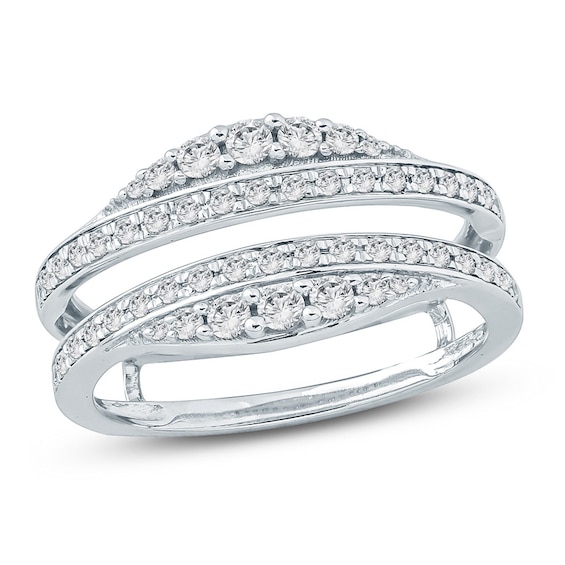 Previously Owned - 1/2 CT. T.w. Diamond Solitaire Enhancer in 10K White Gold