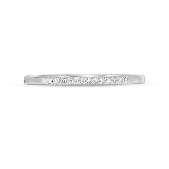 Previously Owned - 1/20 CT. T.w. Diamond Anniversary Band in 10K White Gold