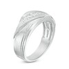 Thumbnail Image 2 of Previously Owned - 1/2 CT. T.W. Diamond Five Stone Slant Band in 10K White Gold