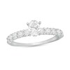 Thumbnail Image 1 of Previously Owned - 1 CT. T.W. Oval Diamond Engagement Ring in 14K White Gold